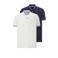 Babista regular fit polo +FIT Collectie Plus Size - donkerblauw (set van 2)