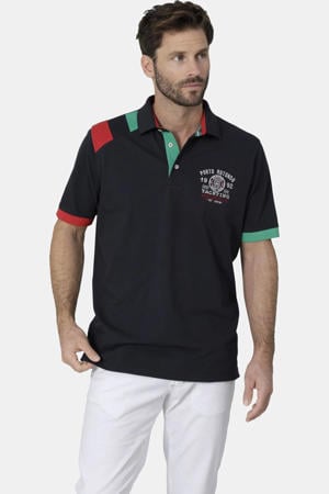 regular polo donkerblauw
