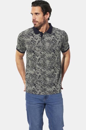 polo Plus Size +FIT Collectie - olijfgroen