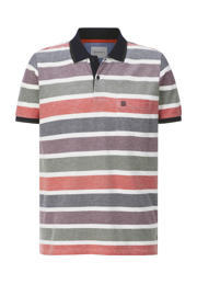 thumbnail: Babista regular fit gestreepte polo Plus Size - oranje