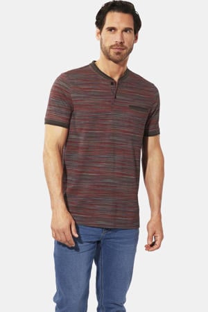 regular fit T-shirt +FIT Collectie Plus Size - donkerrood