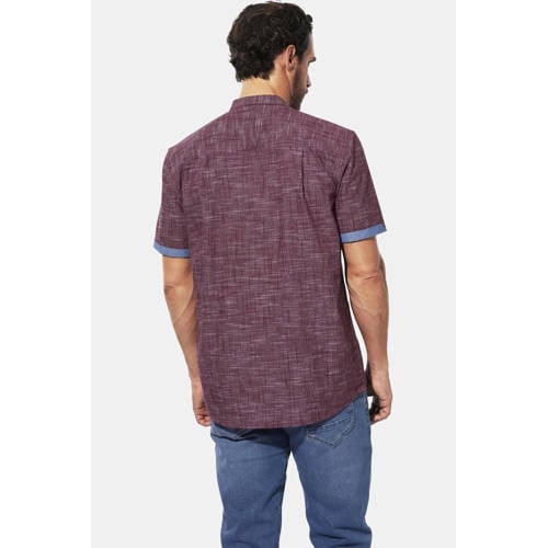 Babista regular casual overhemd ROSISTELLO donkerrood afbeelding