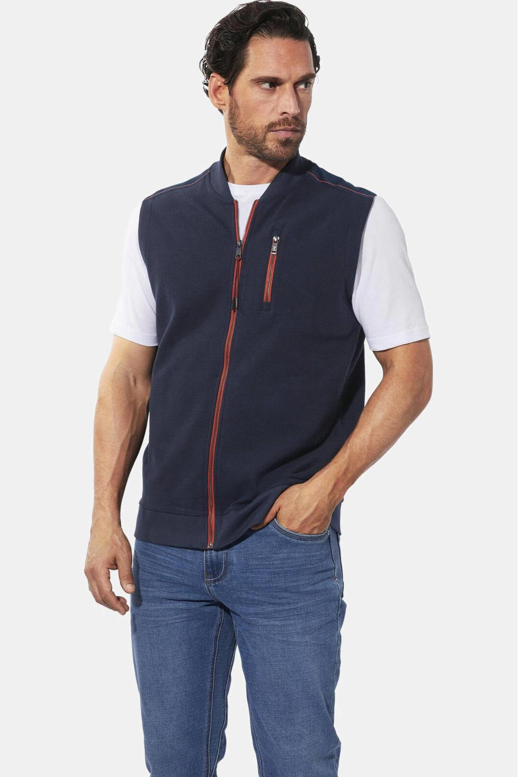 Babista bodywarmer Plus Size - donkerblauw