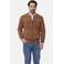 Babista gebreid vest CALEN bruin
