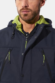thumbnail: Babista ANVIRO softshell jas Plus Size - donkerblauw