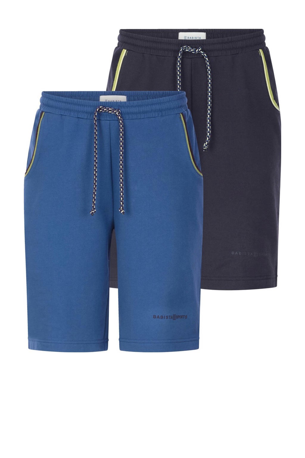 Babista sweat regular fit sweatshort Plus Size - blauw