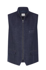 thumbnail: Babista viscose bodywarmer Plus Size - donkerblauw