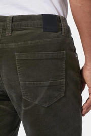 thumbnail: Babista corduroy regular fit broek Plus Size - olijfgroen