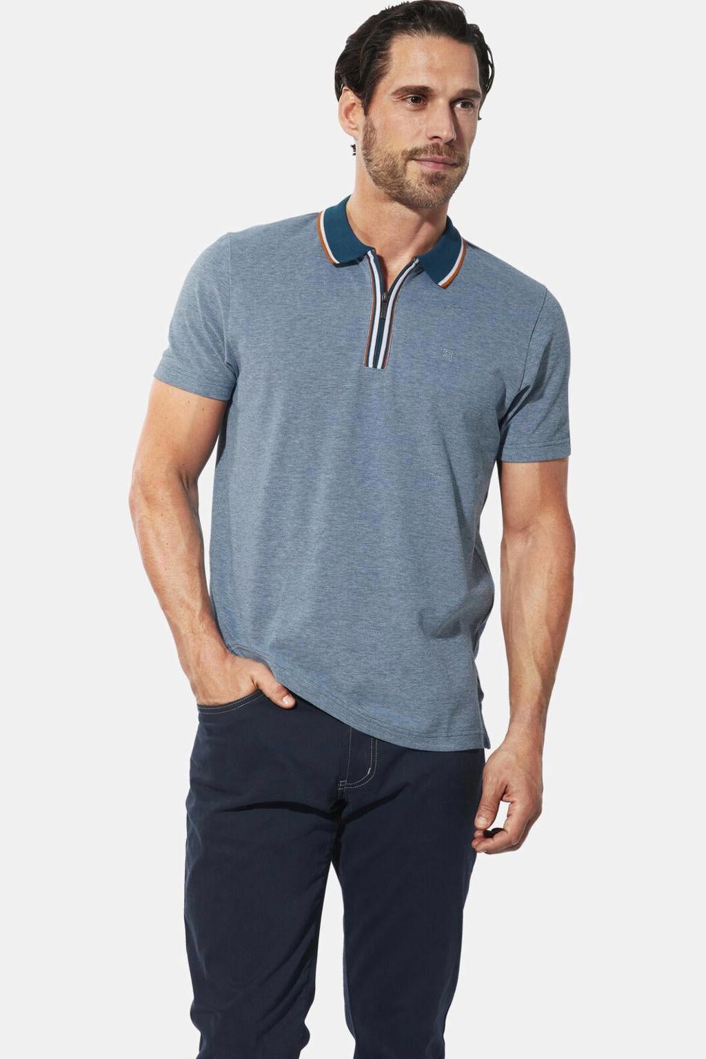 Babista regular fit polo Plus Size - petrol