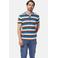 Babista regular fit gestreept T-shirt Plus Size - wit