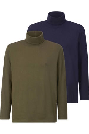ULOR regular fit longsleeve Plus Size (set van 2)
