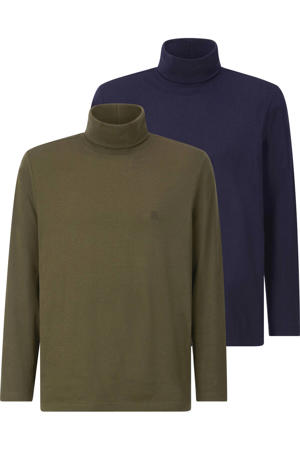 ULOR regular fit longsleeve Plus Size (set van 2)