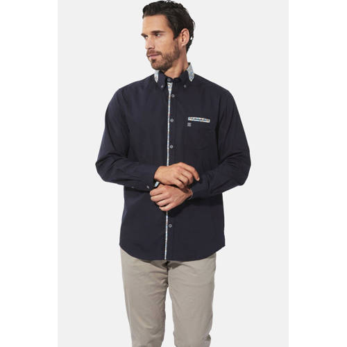 Babista regular casual overhemd MATIAS donkerblauw (set van 2) afbeelding