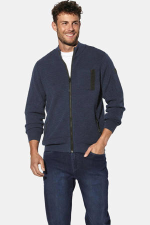 RELAN sweatvest Plus Size - blauw
