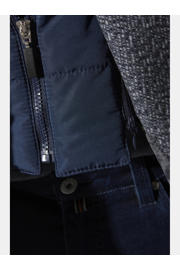 thumbnail: Babista manteljas +FIT Collectie Plus Size met wol - blauw