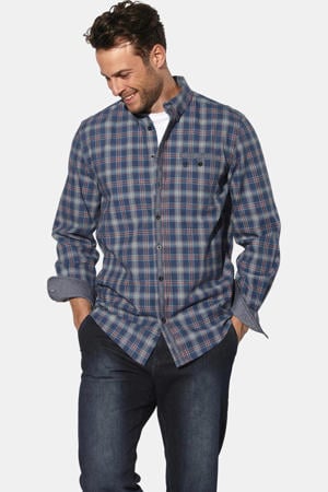 casual overhemd ILAN blauw