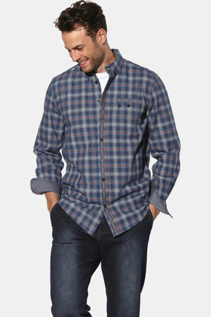 casual overhemd ILAN blauw