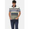 Babista regular fit gestreepte polo Plus Size - meerkleurig