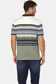 thumbnail: Babista regular fit gestreepte polo Plus Size - meerkleurig