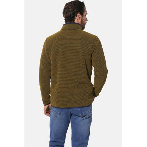 Babista sweatvest met textuur KENDOR cognac afbeelding