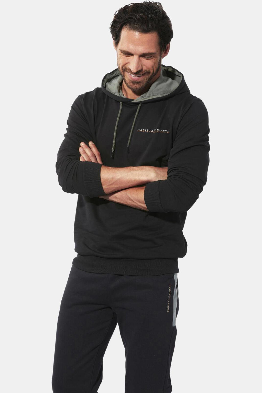 Babista LORANDO regular fit hoodie Plus Size - zwart