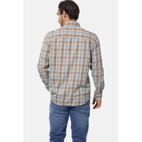 Babista regular casual overhemd DELVANO beige afbeelding