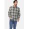 Babista regular fit geruit overhemd Plus Size - olijf