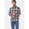 Babista regular fit geruit overhemd Plus Size - donkerrood