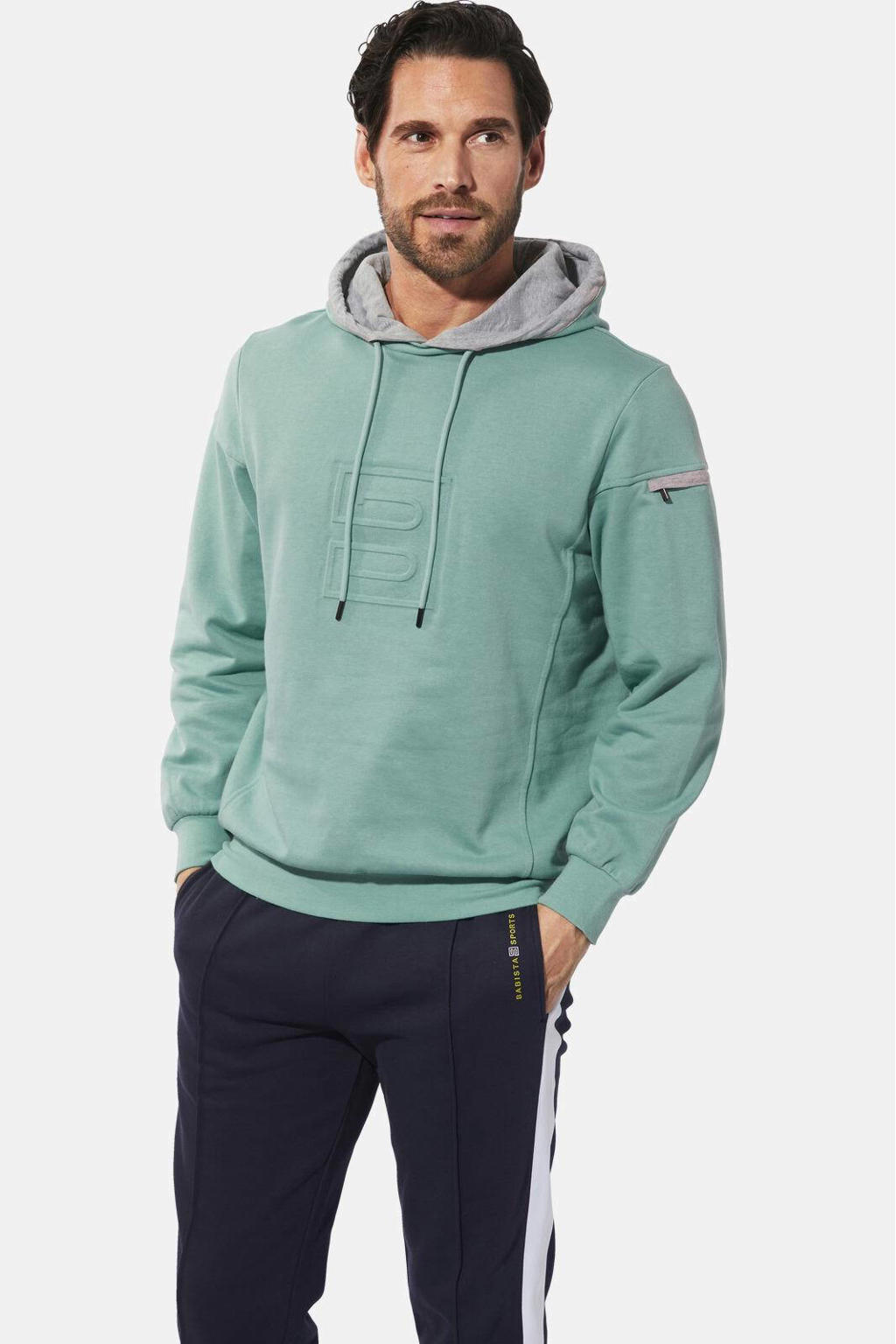 Babista regular fit hoodie Plus Size - turquoise