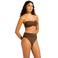 Seafolly Collective high waist bikinibroekje donkerbruin
