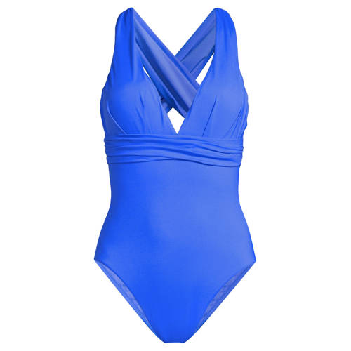 Seafolly Collective badpak met diepe V-hals blauw afbeelding
