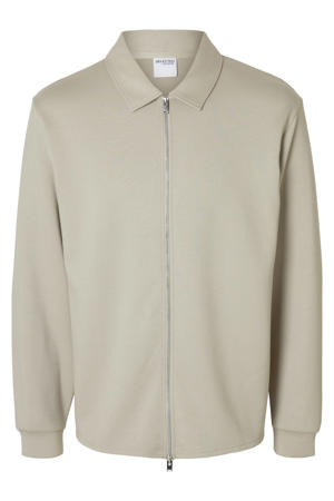 sweatvest beige