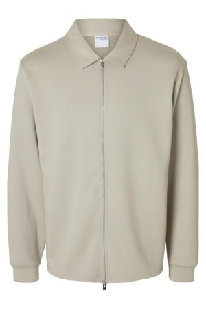 sweatvest beige