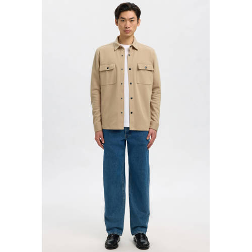 SELECTED HOMME overshirt camel afbeelding