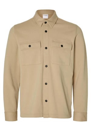 overshirt camel