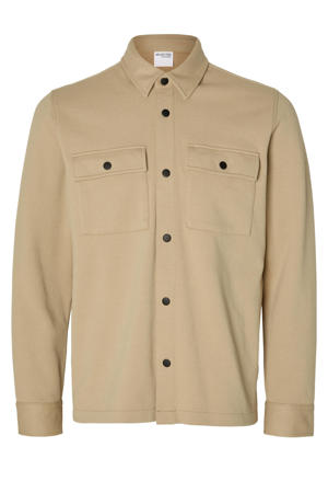 overshirt camel