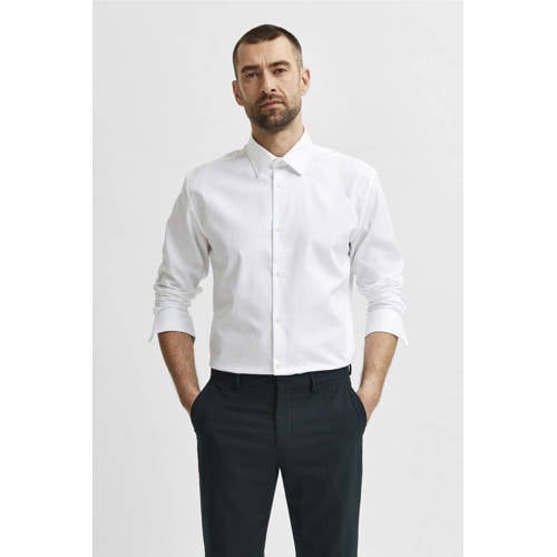 SELECTED HOMME regular zakelijk overhemd wit afbeelding