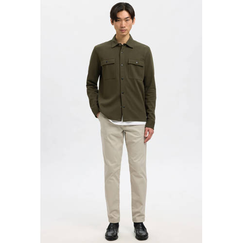SELECTED HOMME NEW MILES FLEX slim chino beige afbeelding