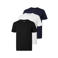 Selected regular T-shirt multi - (set van 3)