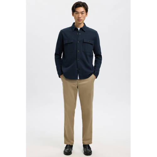 SELECTED HOMME overshirt donkerblauw afbeelding