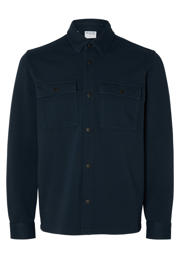 thumbnail: Selected overshirt donkerblauw