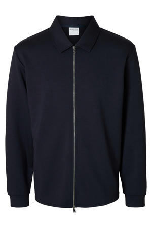 sweatvest donkerblauw