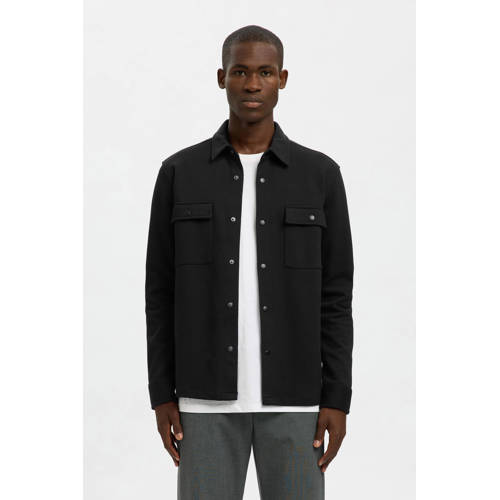 SELECTED HOMME overshirt zwart afbeelding