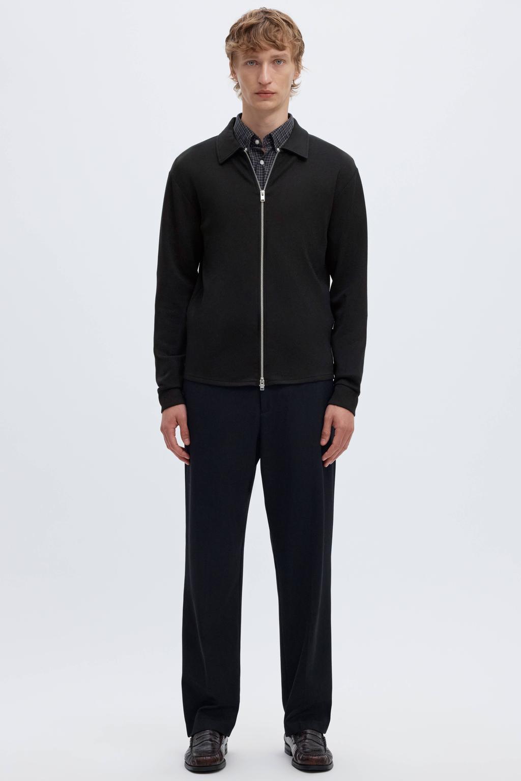 Selected sweatvest zwart