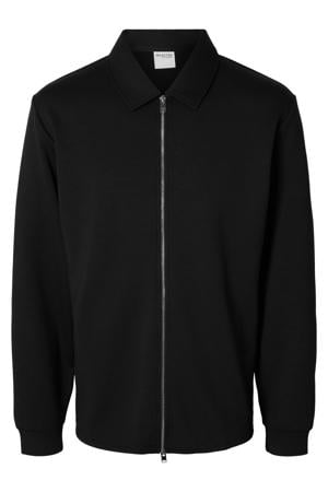 sweatvest zwart