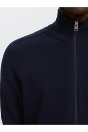 thumbnail: Selected gebreid vest donkerblauw