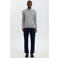 Selected gebreid vest grijs