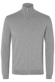 thumbnail: Selected gebreid vest grijs