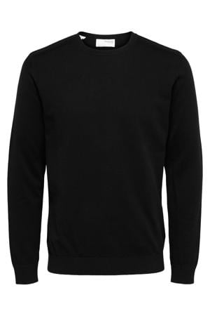 pullover fijn gebreid zwart