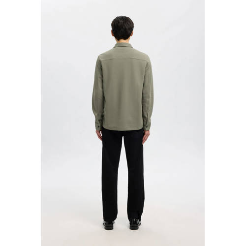 SELECTED HOMME overshirt groen afbeelding